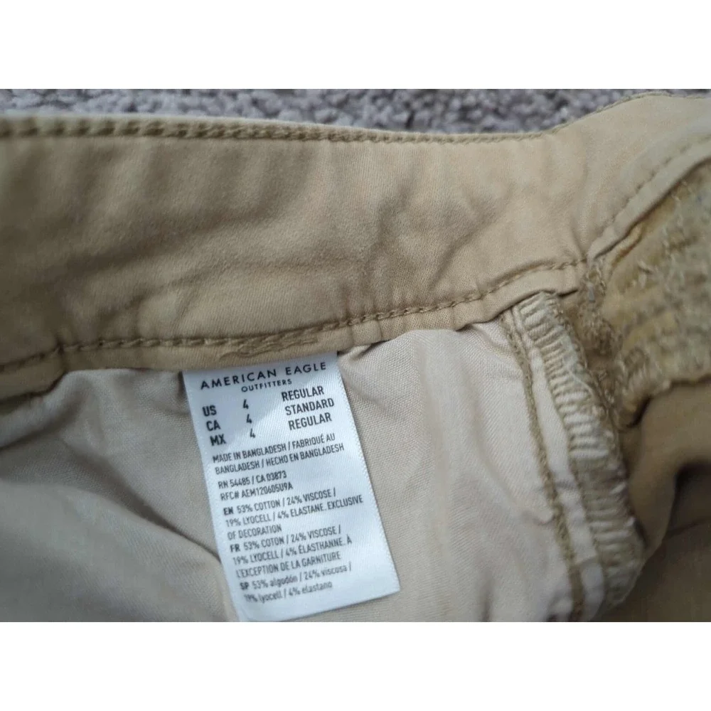 American Eagle Pants Womens‎ 4 Beige Skinny Low Rise Jegging Stretch - Picture 4 of 9